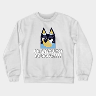 Bluey Animated Movie biscuits Crewneck Sweatshirt